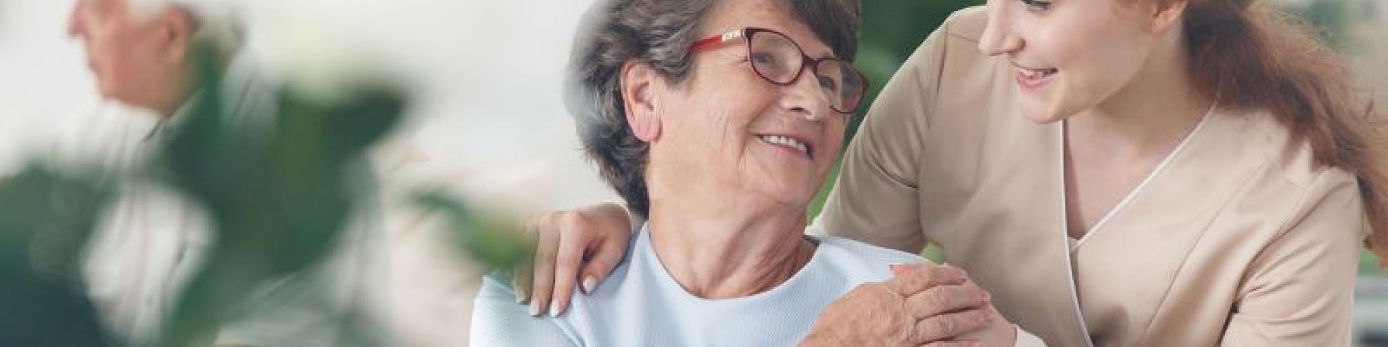 Senior:innen im Garten