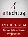 eRecht24 Impressum für rechtssichere Webseiten Logo: eRecht24 Impressum für rechtssichere Webseiten