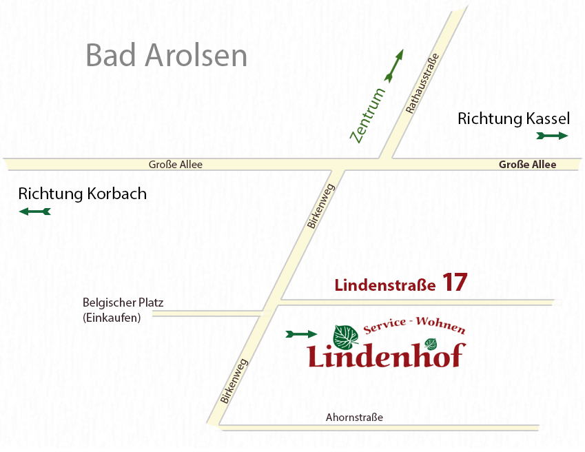 Grafik: Lageplan